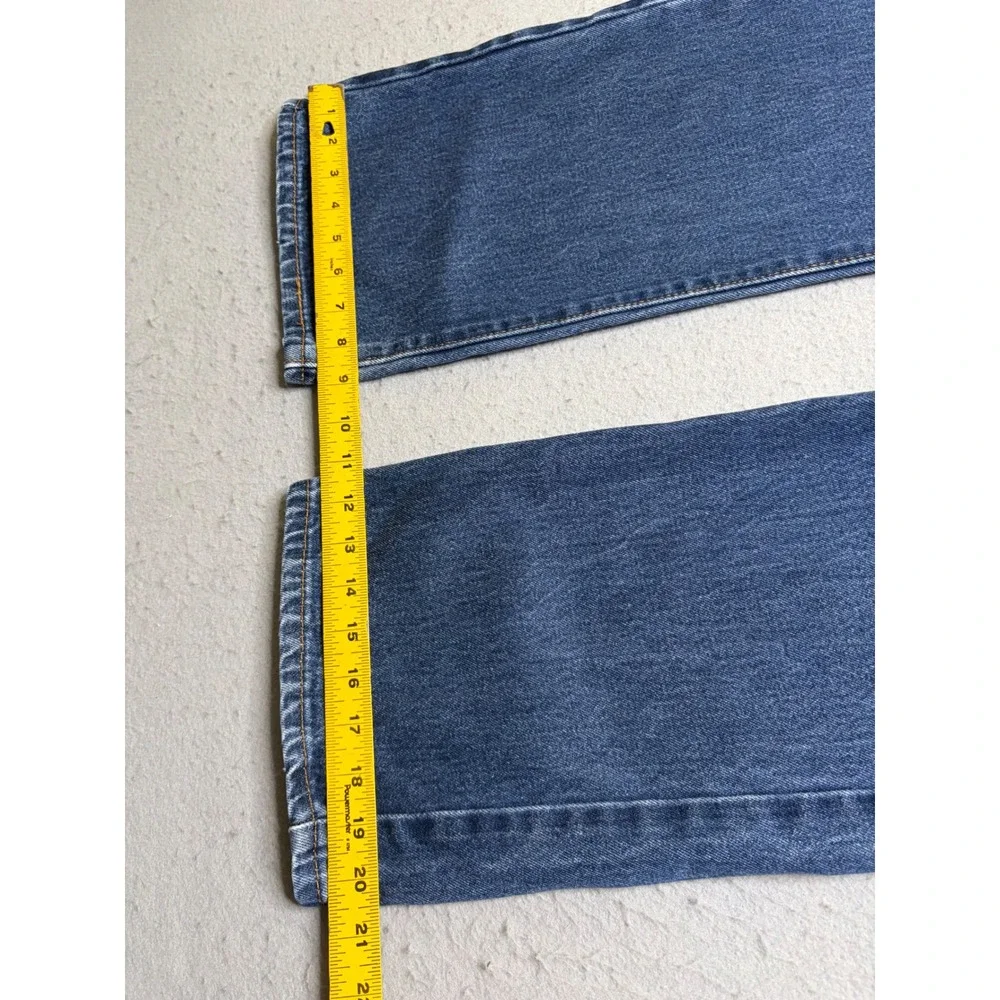 Levi's 517 Jeans Mens 34x32 Blue Bootcut Mid Wash Y2K Denim Cowboy Workwear